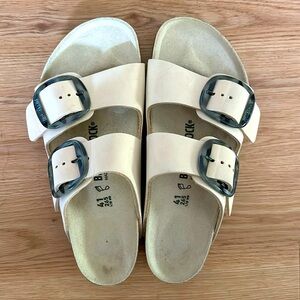 Birkenstock Arizona Big Buckle Almond Torty Size 41